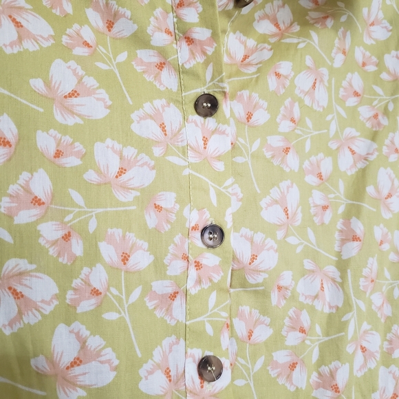 Floral Yellow Maxi Dress - Picture 8 of 11